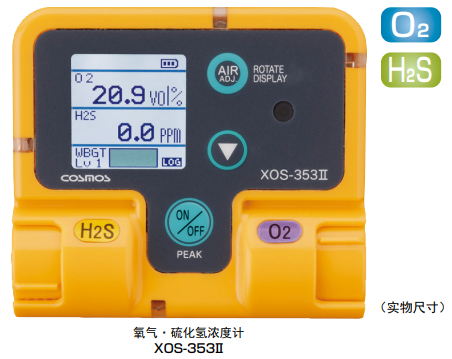 XX-353Ⅱ系列氧氣 / 一氧化碳 / 硫化氫濃度計日本新宇宙