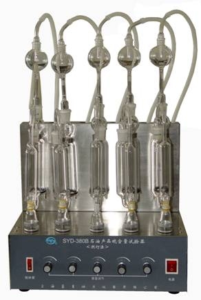 SYD-380B 石油產品硫含量試驗器（燃燈法）