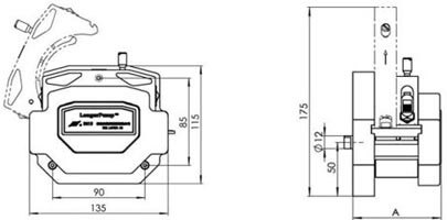 DG15系列 中小流量多通道泵頭-技術指標