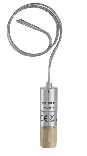 德圖 TESTO 191-T4 HACCP - 溫度數據記錄儀配備兩個可彎曲柔性探頭