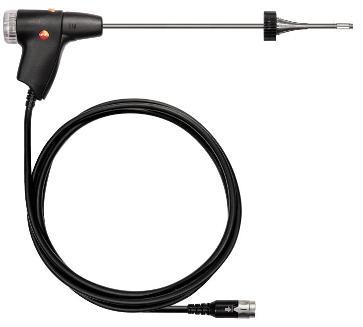 德圖 TESTO 模塊化煙氣探頭，長300 mm，直徑8 mm，耐溫500 °C ，TÜV-tested - 300 mm, Ø 8 mm, Tmax 500 °C, TÜV-tested