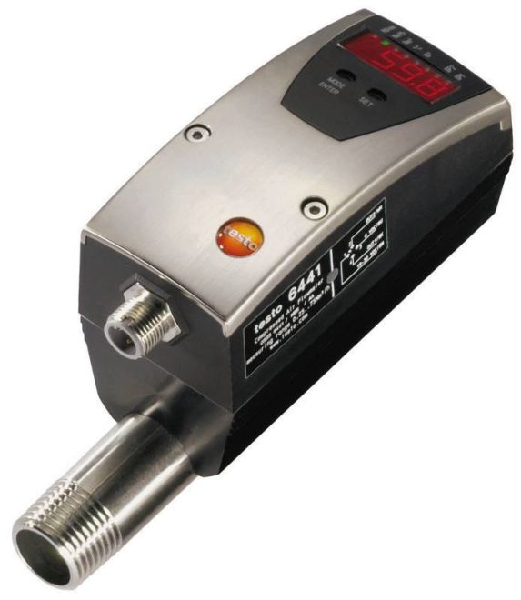 德圖 TESTO 6441 - 壓縮空氣流量計 (DN15), 適用于流量0.25 ~ 75 m3/h