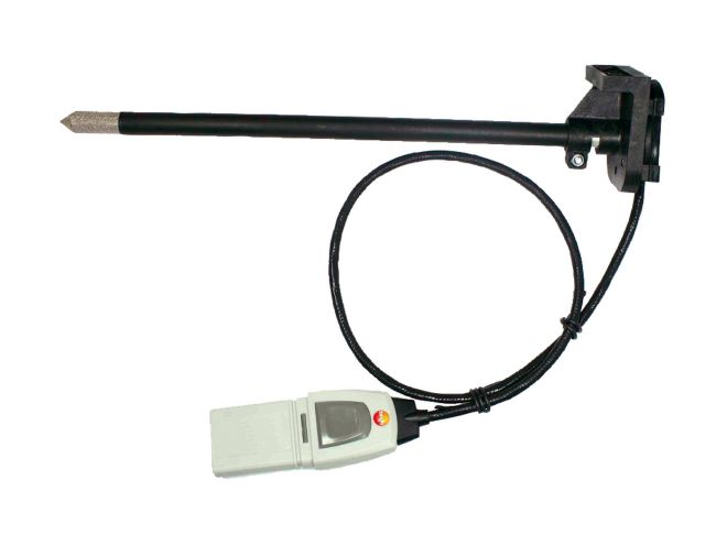 testo 6602 用于管道安裝的在線IAQ探頭