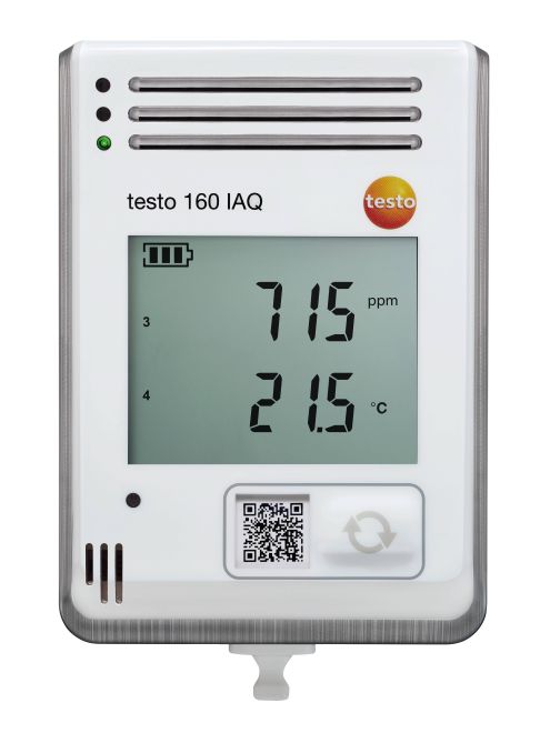 德圖 testo 160 IAQ 無線數(shù)據(jù)記錄儀 監(jiān)測并記錄溫度 濕度 二氧化碳和大氣壓力