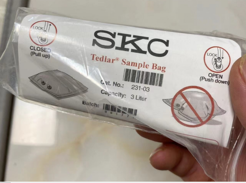 SKC 231-03 Tedlar Sample Bag 3 Liter 氣體采樣袋